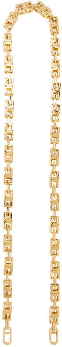 givenchy chain meb|G Cube chain strap in metal .